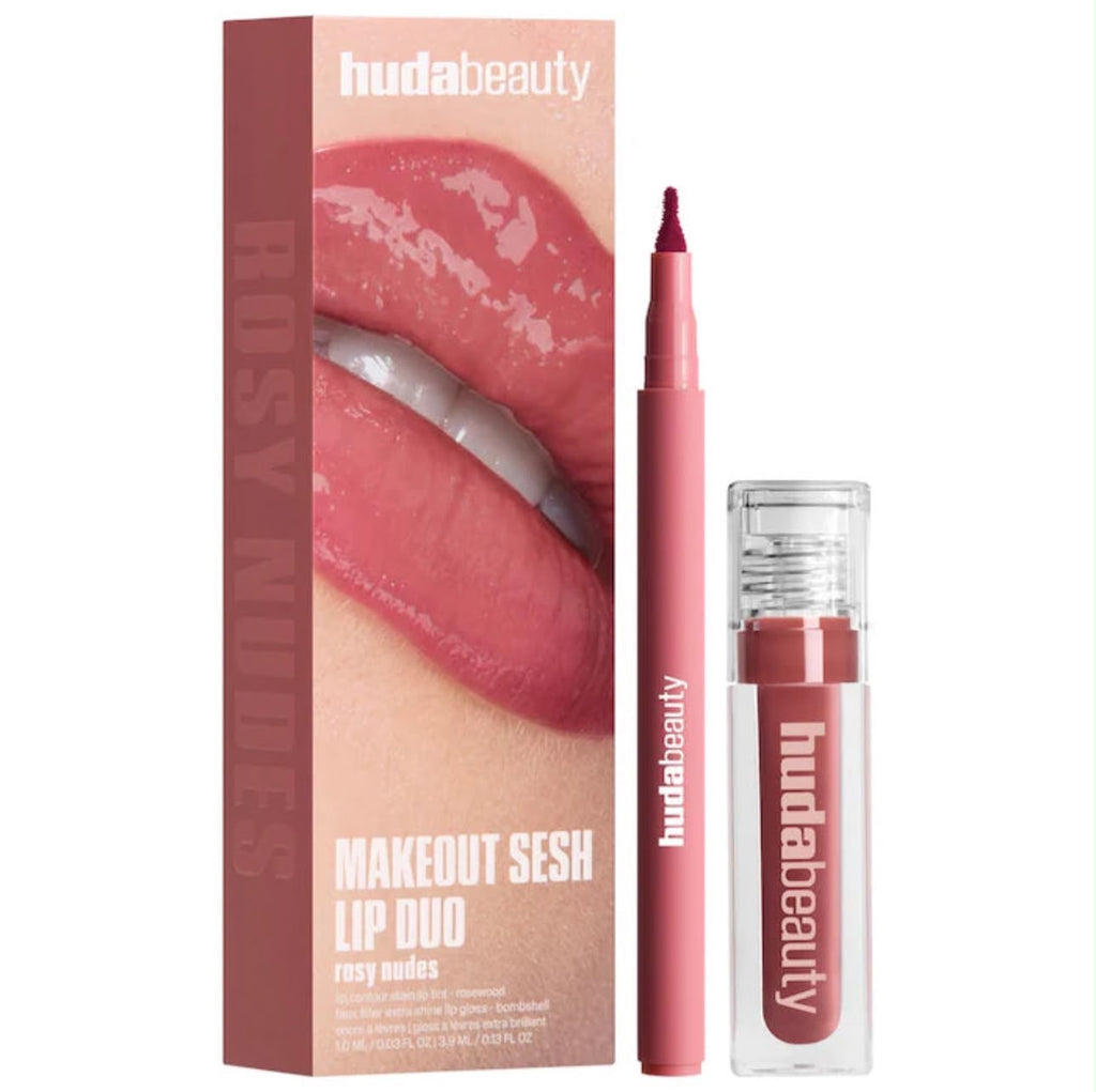 HUDA BEAUTY - Lip Stain And Lip Gloss Duos