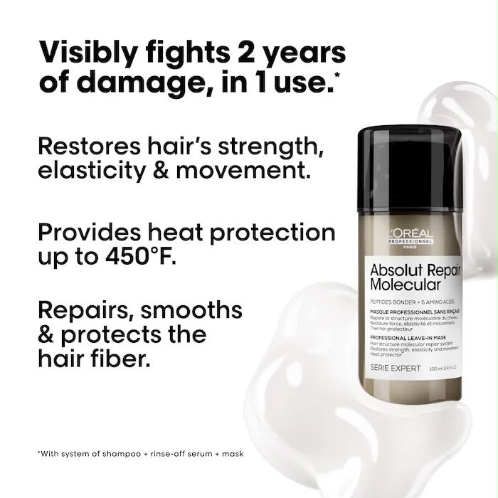 Lo’real Absolut Repair Molecular Leave In