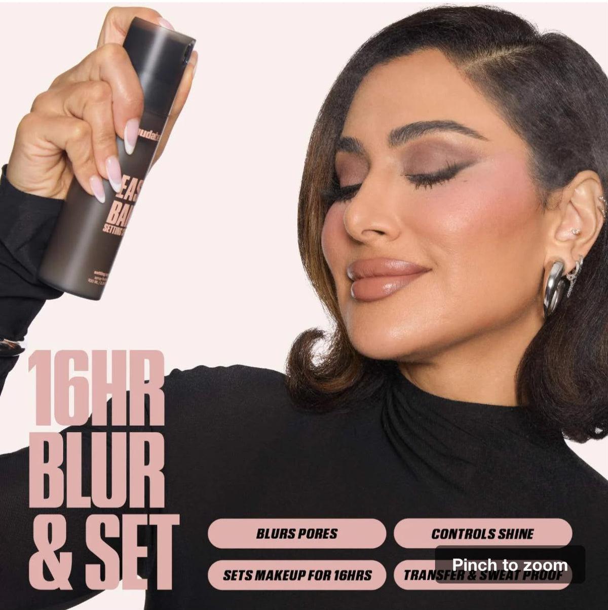 Easy Bake Blurring Setting Spray with 16-Hour Wear
